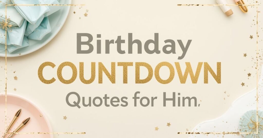 one day to go birthday