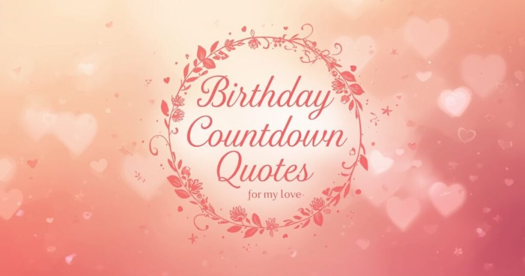 birthday countdown captions