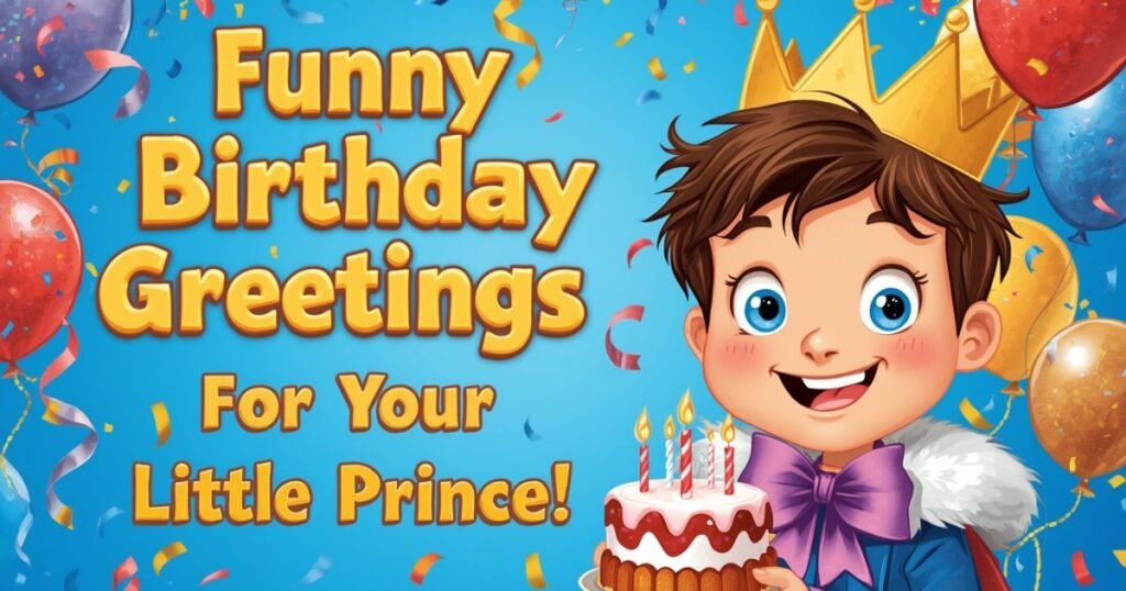 happy birthday my little prince