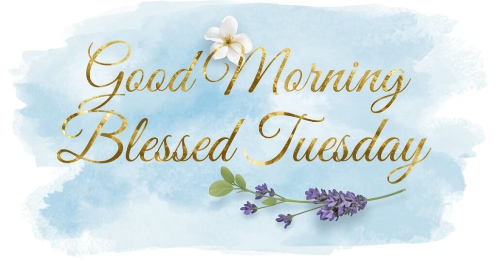Tuesday Good Morning Blessings