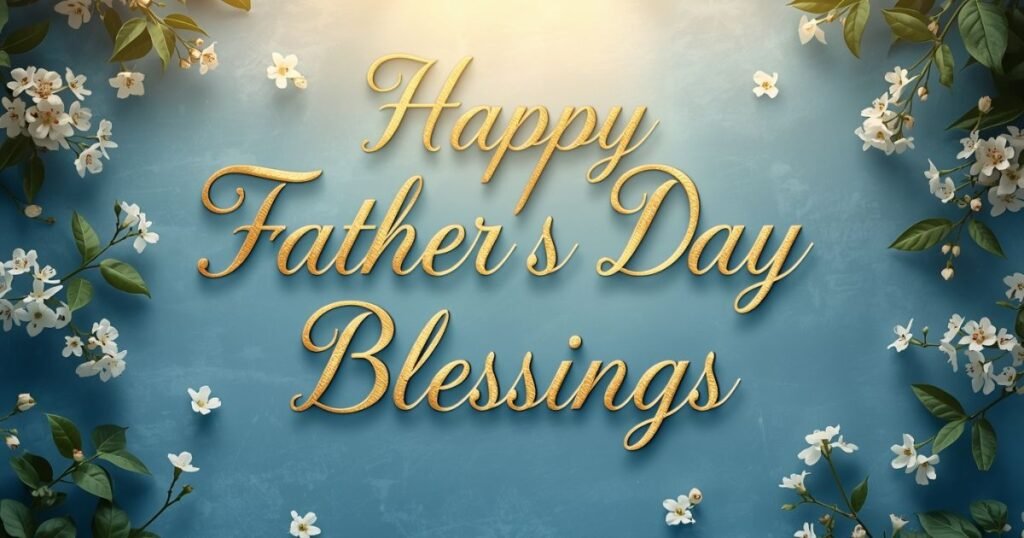 have a blessed father's day