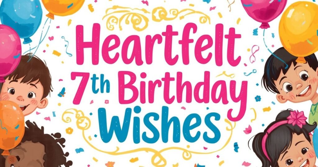 7th birthday caption