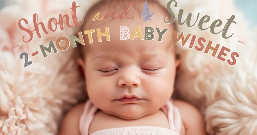 Birthday Wishes for a 2-Month-Old Baby