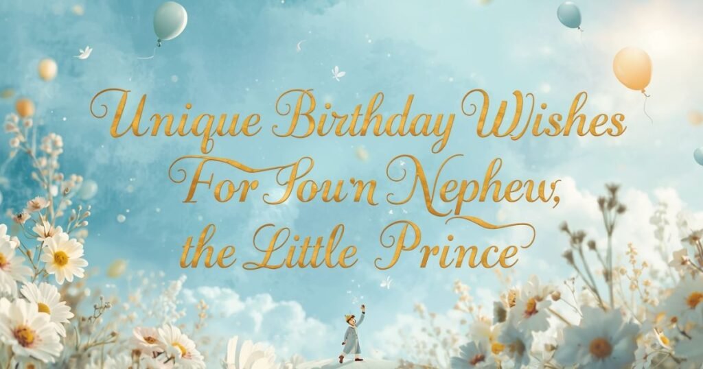 birthday wishes for little prince