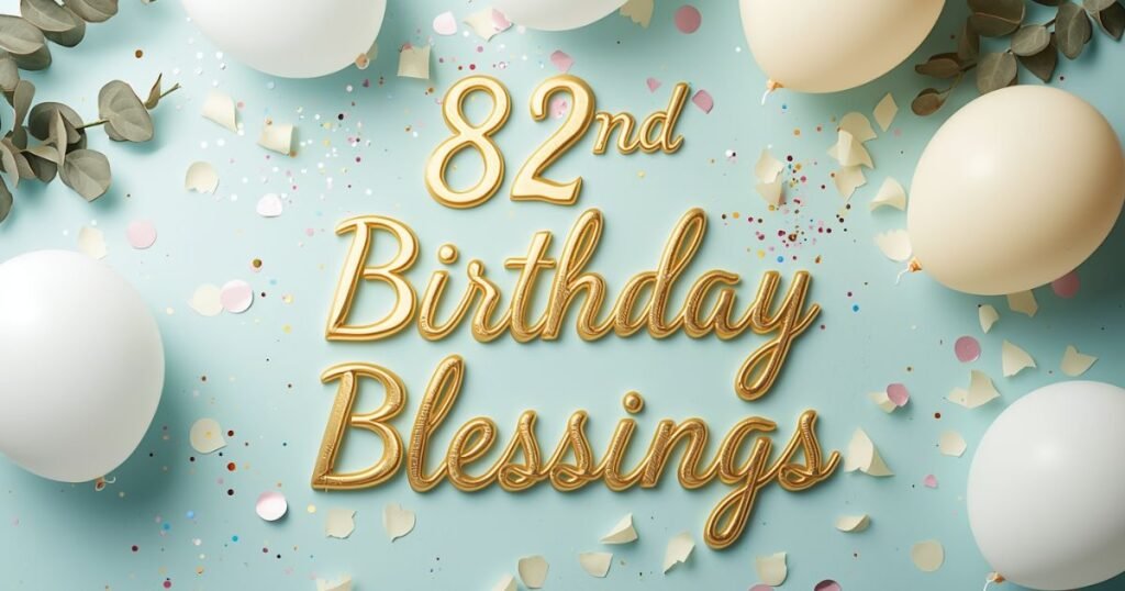 82nd Birthday Blessings
