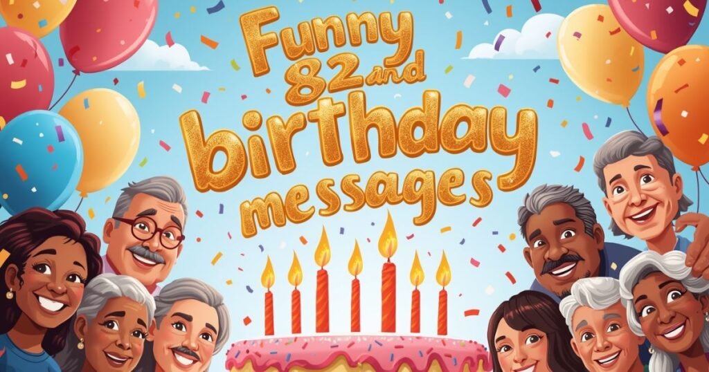 Funny 82nd Birthday Messages