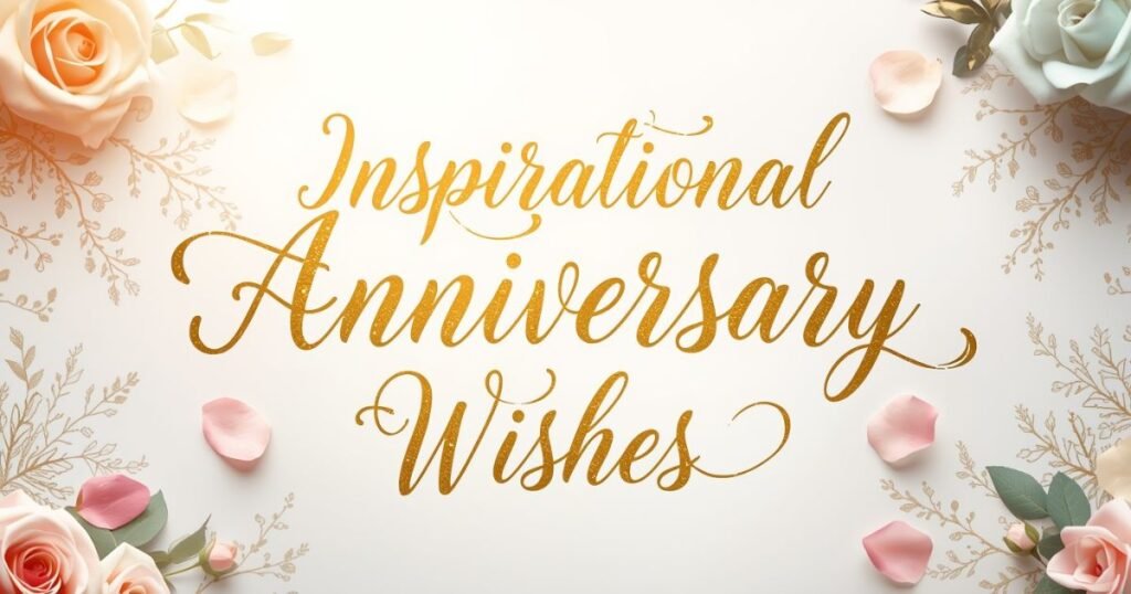 Inspirational Anniversary Wishes