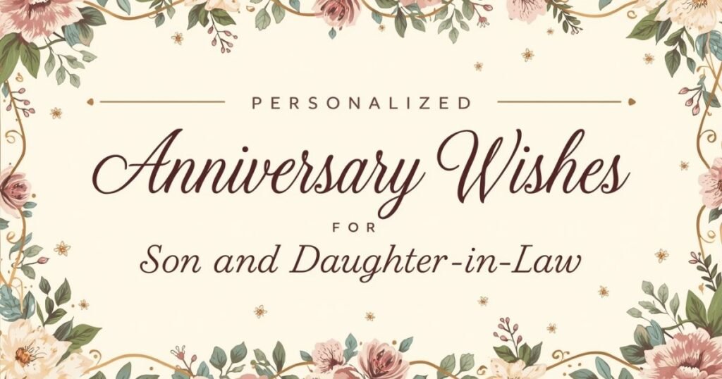 Personalized Anniversary Wishes
