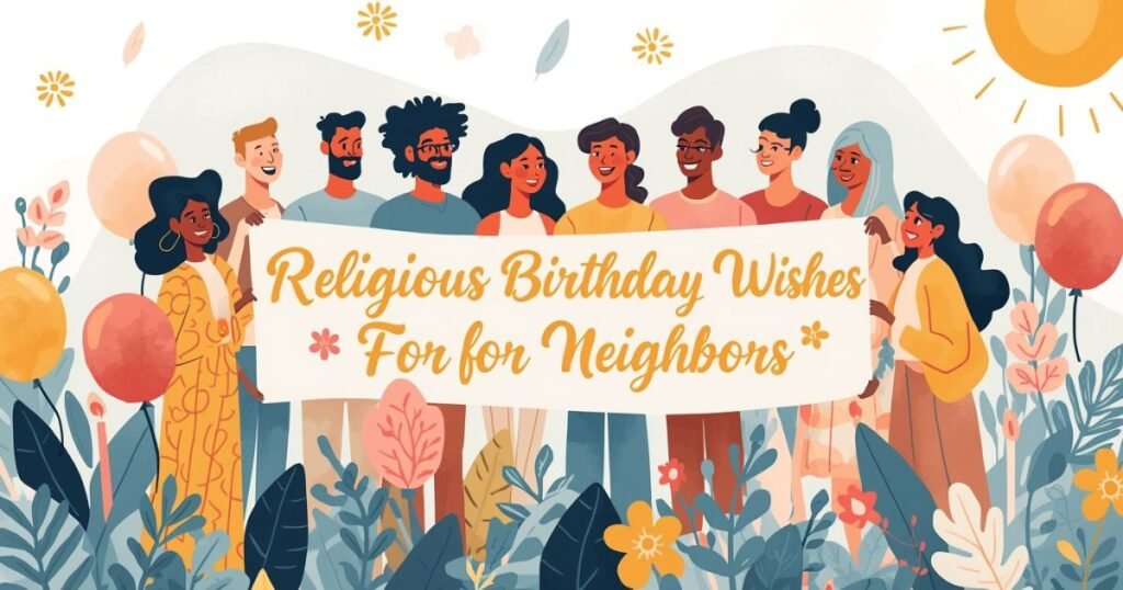 Religious Birthday Wishes for Neighbors