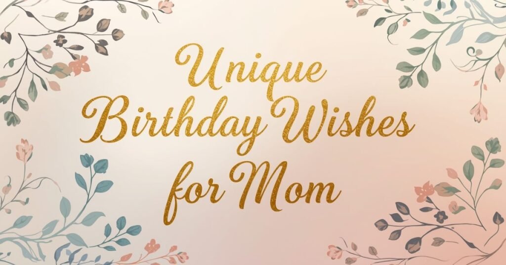Unique Birthday Wishes 