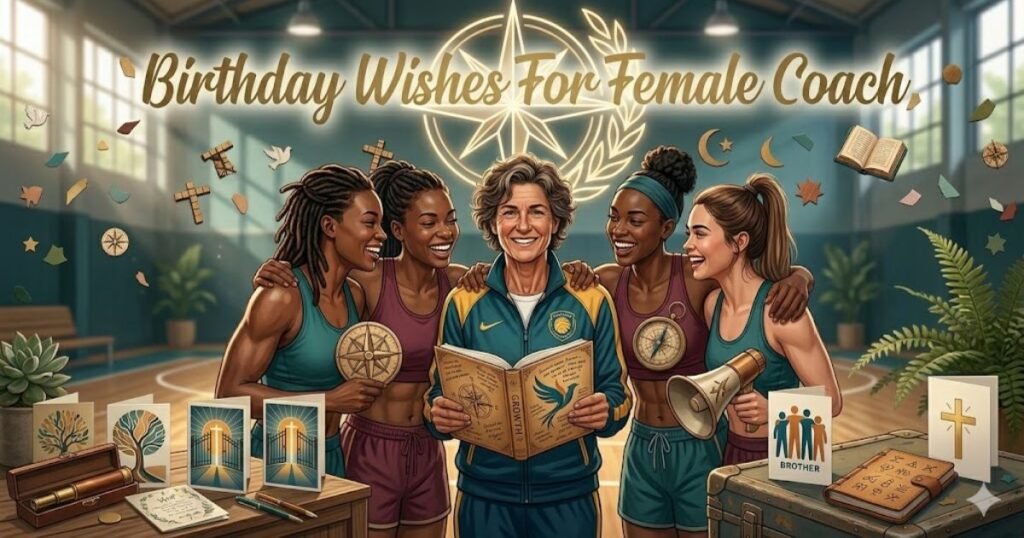 Birthday Wishes for Female Coach