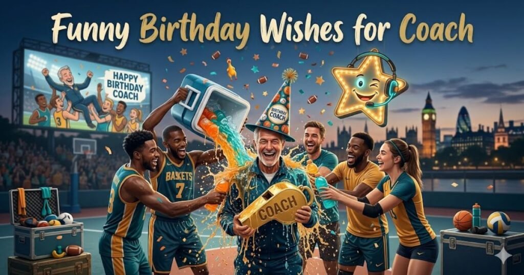 Funny Birthday Wishes for Coach