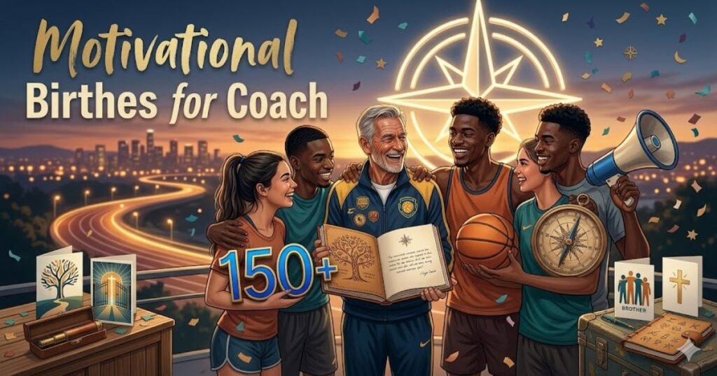 Motivational Birthday Wishes for Coach