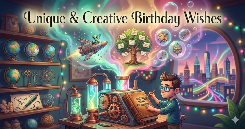 Unique & Creative Birthday Wishes