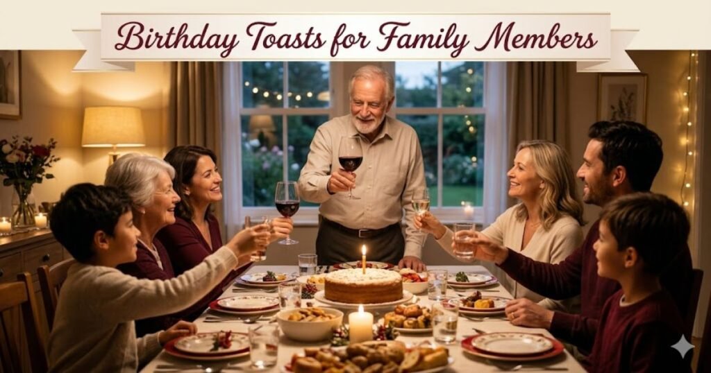 Birthday Toasts for Family Members