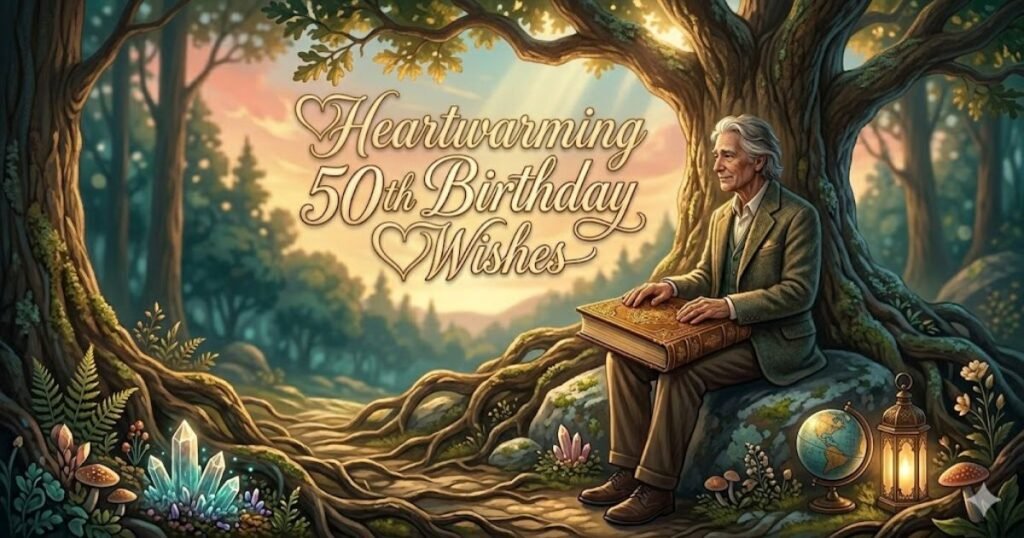 Heartwarming 50th Birthday Wishes