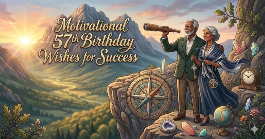 57th Birthday Wishes