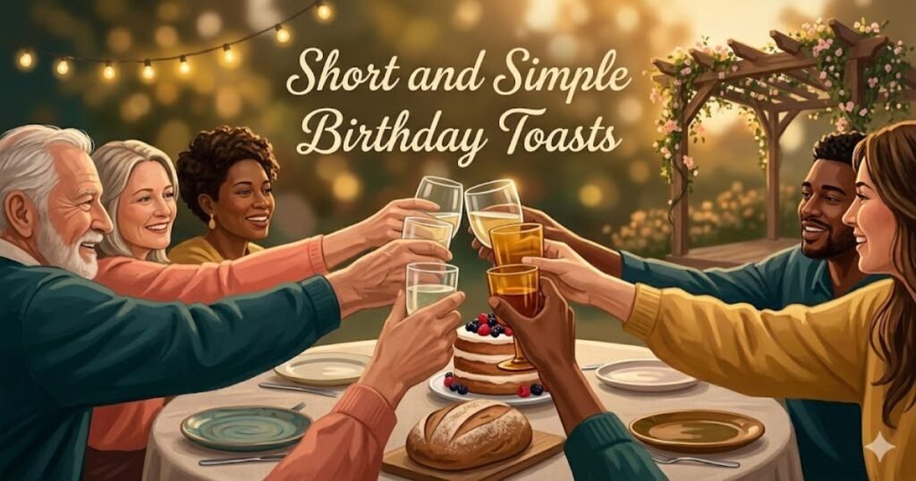 short birthday toast