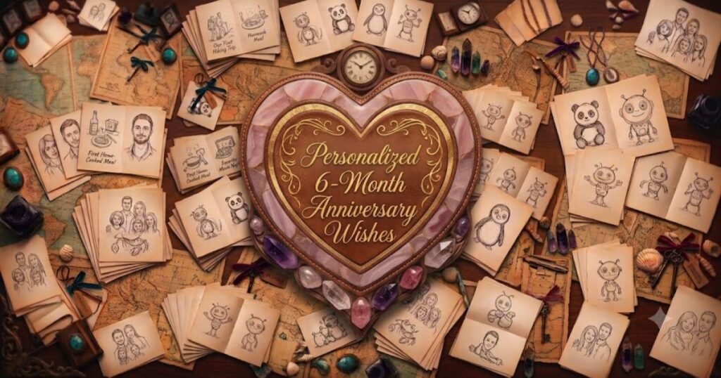 Personalized 6-Month Anniversary Wishes
