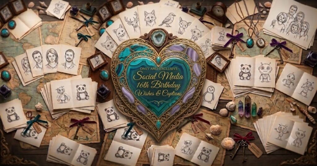 Social Media 16th Birthday Wishes & Captions