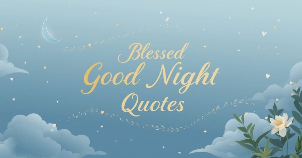 good night blessings images