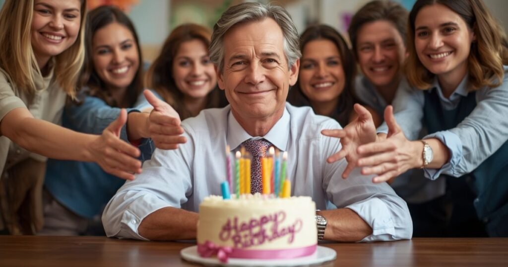 Business and Work-Related Birthday Wishes for Male Senior