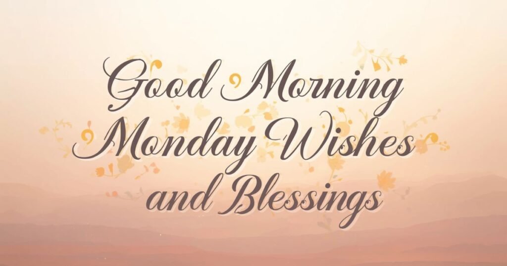 good morning monday image