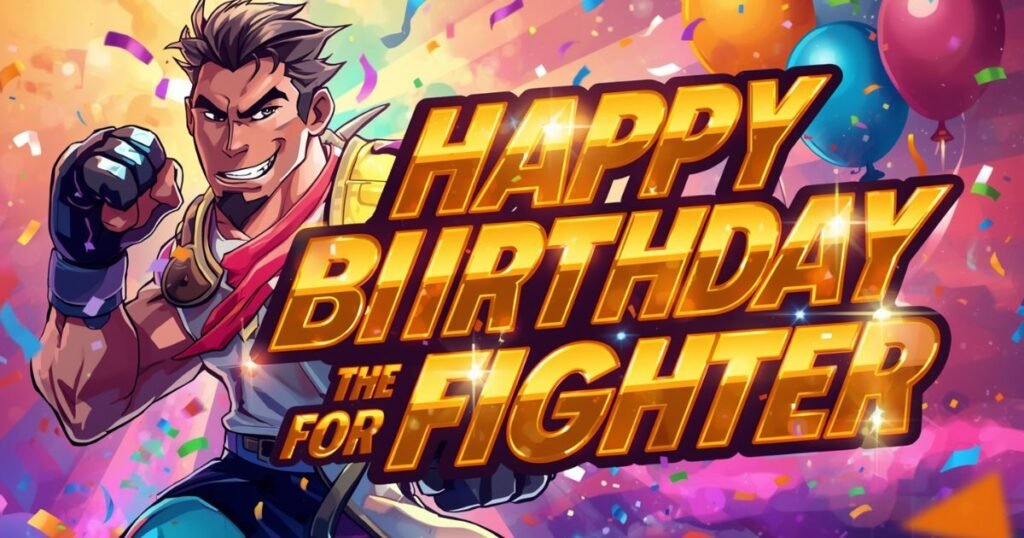 Happy Birthday Messages for Fighter