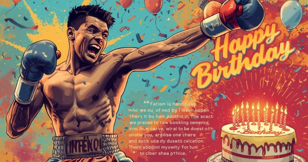 Happy Birthday Poems for Fighter