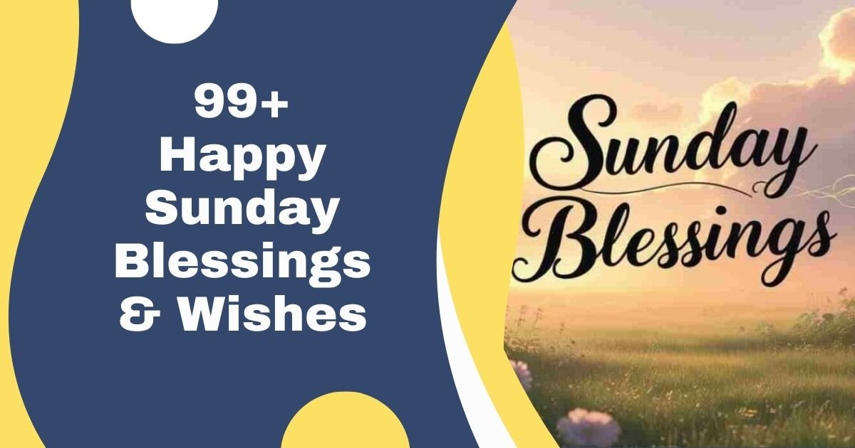 Happy Sunday Blessings