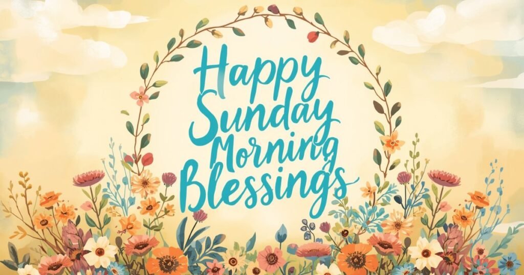 sunday morning blessings and prayers