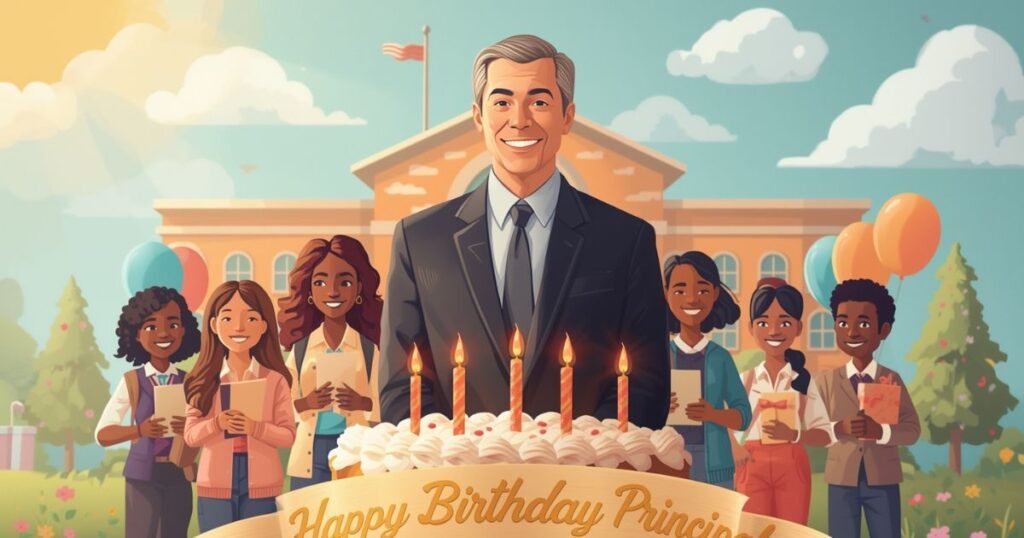 Inspirational Birthday Wishes for Principal: