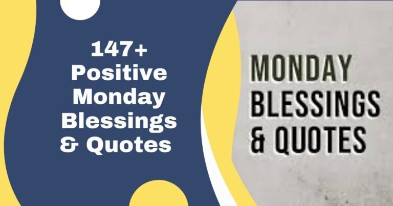 Monday Blessings