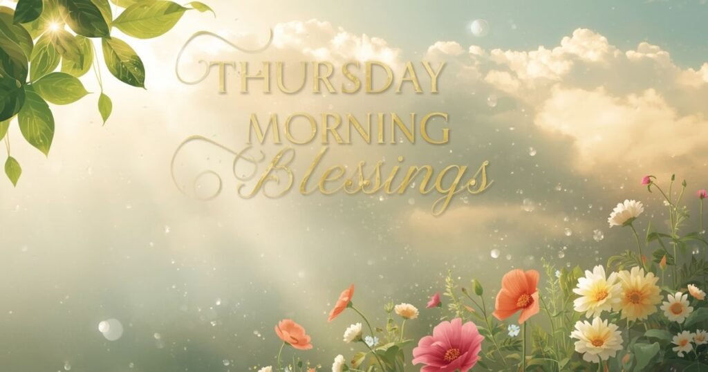 Happy Thursday Blessings