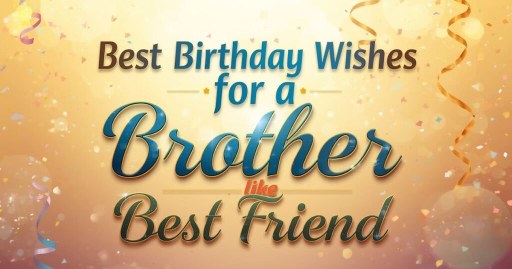 birthday wishes for brother from another mother