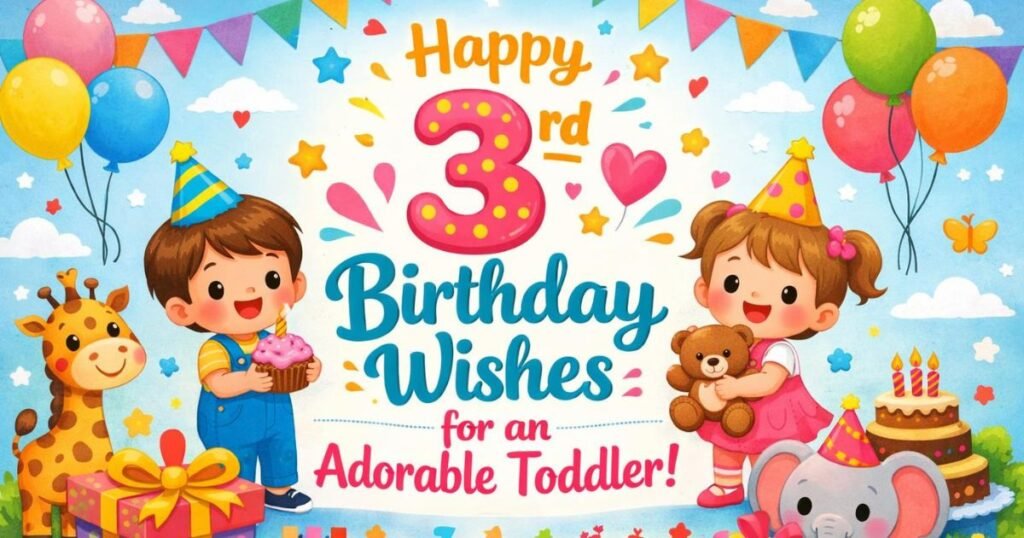 3rd Birthday Wishes