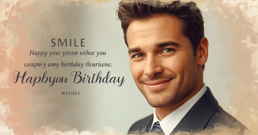 happy birthday to my handsome man