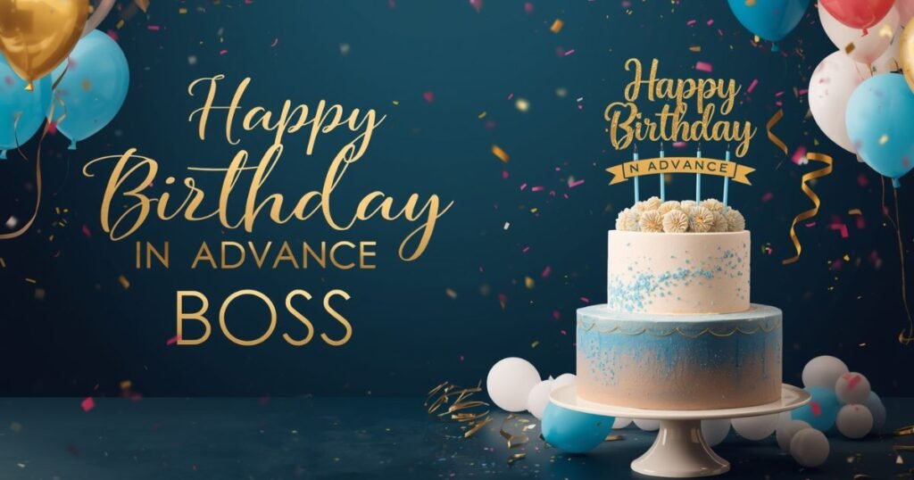 happy birthday in advance wishes