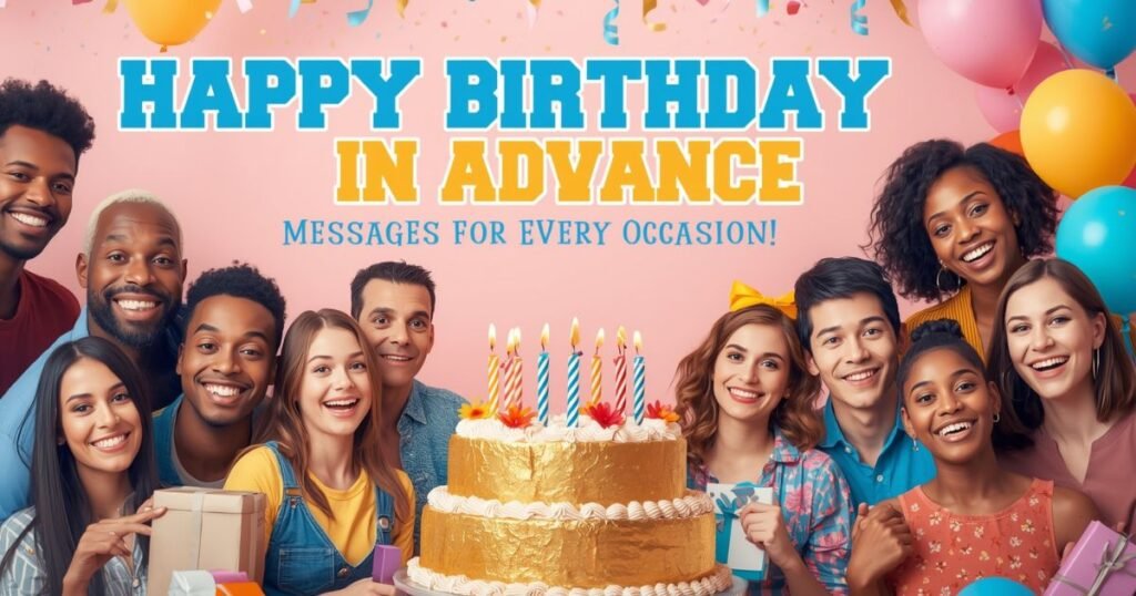advance birthday wishes