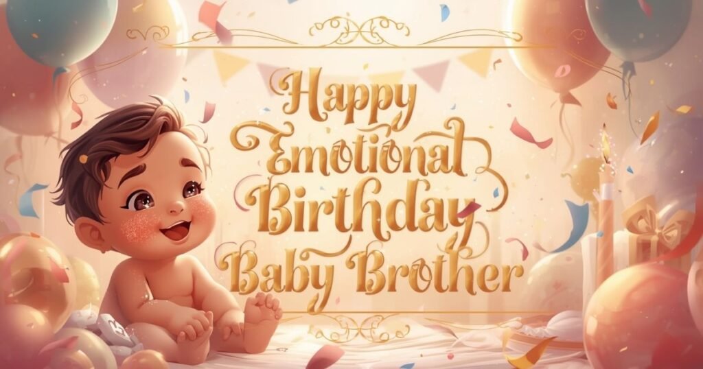 Little Baby Brother Birthday Wishes