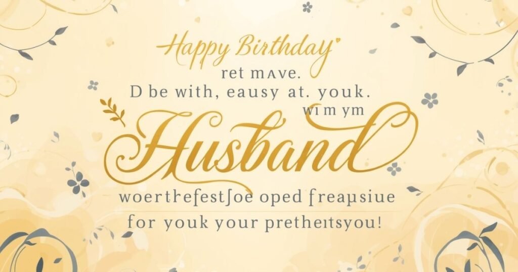 funny birthday wishes for husband