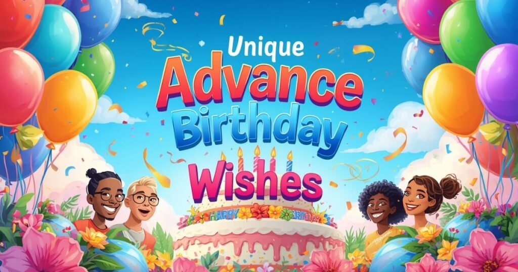 cute advance birthday wishes for best friend