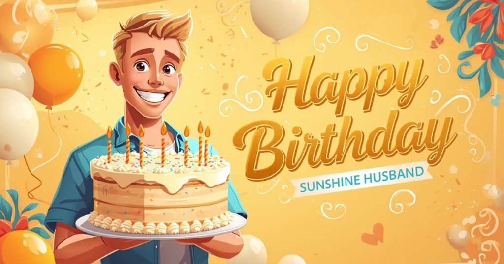 happy birthday my sunshine