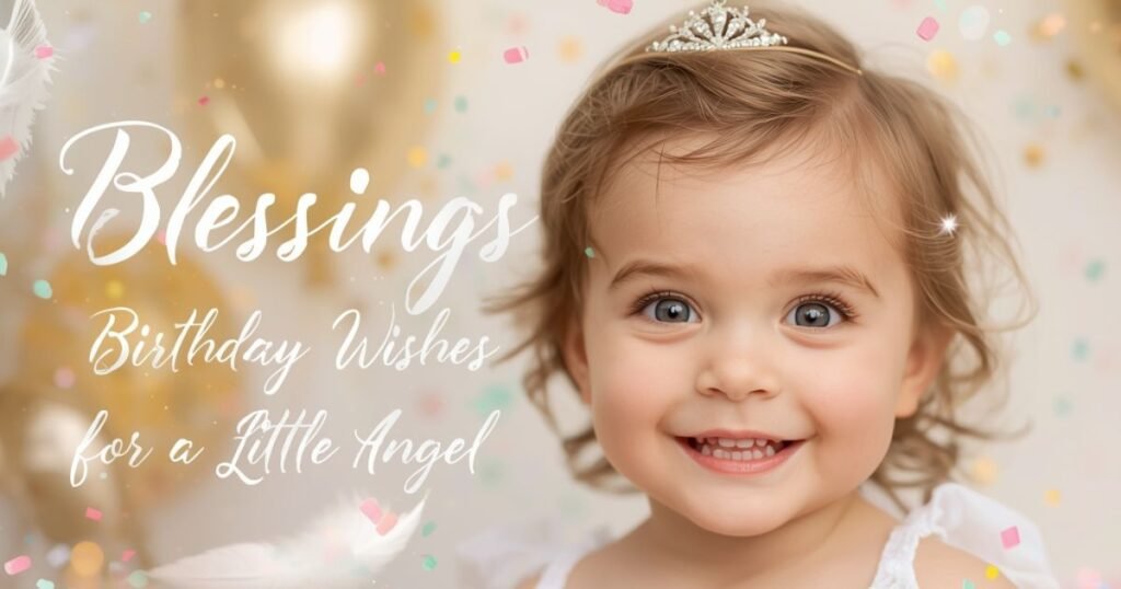 little angel birthday wishes