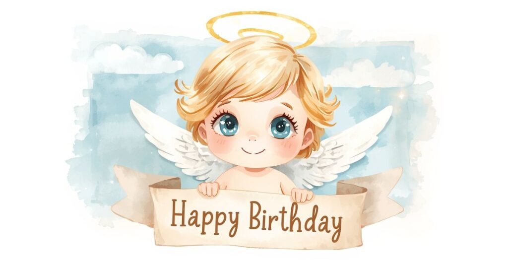 angel birthday wishes