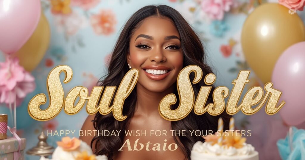 Birthday Wishes for a Soul Sister