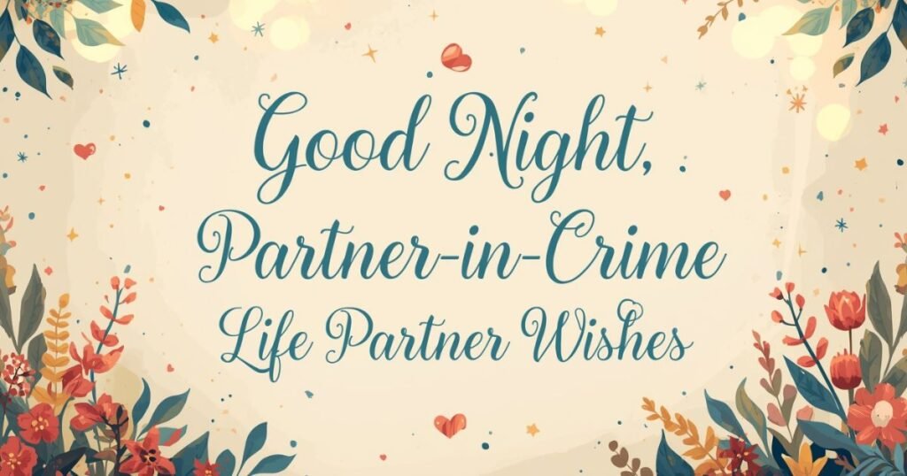 quotes for crime partner