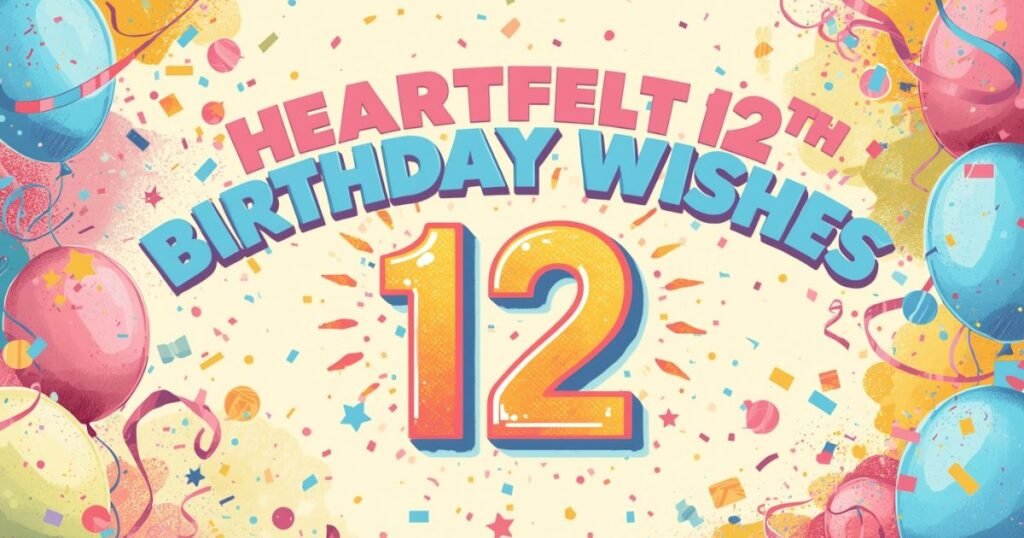 happy 12th birthday boy