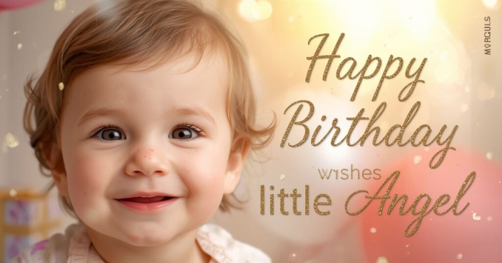 Little Angel Birthday Wishes