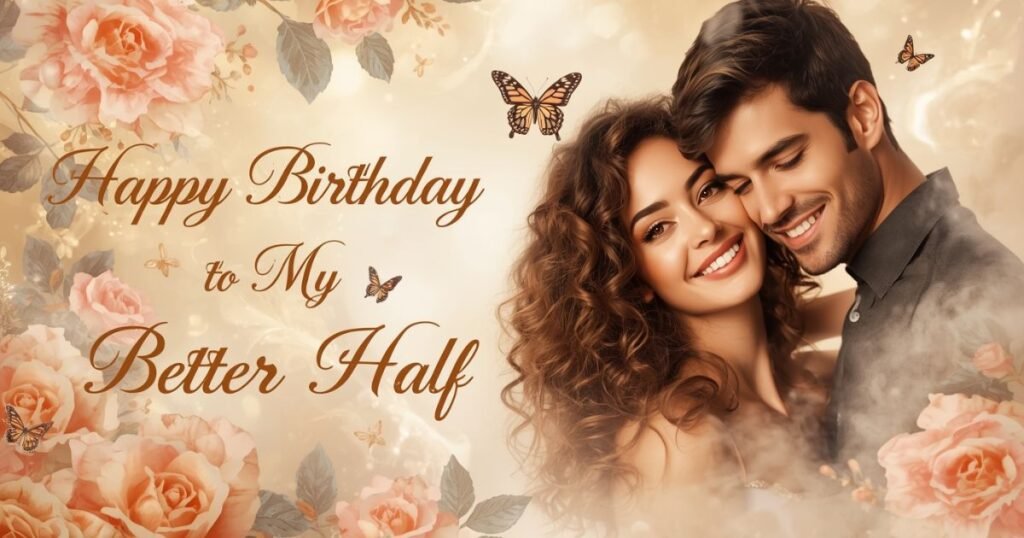 happy birthday to my other half